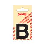 Deco letter b helvetica zwart 40 mm - Pickup, Nieuw, Verzenden