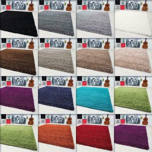 Hoogpolig Shaggy tapijt vloerkleed 60 x 110 t/m 300 x 400 cm, Huis en Inrichting, Stoffering | Tapijten en Kleden, Wit, Crème