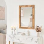 Wandspiegel Punkalaidun rechthoekig 80x60 cm goudkleurig [en, Verzenden, Nieuw