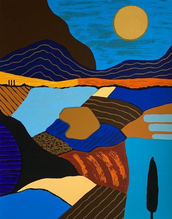 Ronald Boonacker (1955) - Via Cassia, Italië / Via Aurelia,, Antiek en Kunst, Antiek | Overige Antiek