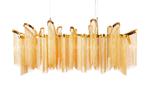 Extravagante hanglamp ROYAL 120cm gouden hanglamp - 42003, Huis en Inrichting, Lampen | Hanglampen, Ophalen of Verzenden, Nieuw