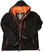 MUGENRACE Pista-BA Zwart Oranje Softshell Jas, Nieuw met kaartje, Jas | textiel, MUGENRACE, Heren