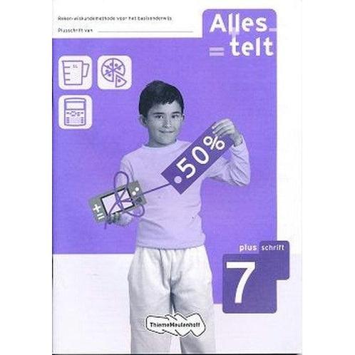 Alles Telt versie 2 Plusschrift groep 7 (per stuk), Boeken, Schoolboeken, Nieuw, Verzenden