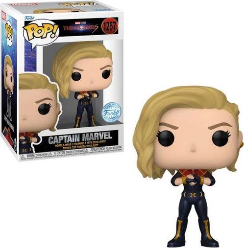 Funko Pop #1257 Marvel: The Marvels (2023) - Captain Marvel, Kinderen en Baby's, Speelgoed | Overig, Verzenden