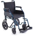 Moretti - GO! opvouwbare transportrolstoel - blauw, Nieuw, Verzenden