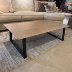 Melton Salontafel Crackfineer Olifantengrijs - IN.HOUSE, 50 tot 100 cm, 100 tot 150 cm, Nieuw, Ophalen of Verzenden