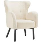 Fauteuil Vänersborg, dik gestoffeerd, met bouclé-bekleding -, Huis en Inrichting, Stoelen, Verzenden, Nieuw