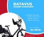 Batavus Mambo moeder fiets compleet met zitjes en windscherm, Fietsen en Brommers, Fietsen | Dames | Moederfietsen, 2 zitjes, 53 tot 56 cm