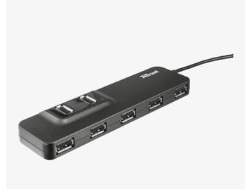 Veiling - Trust Oila - 7 Ports USB 2.0 Hub beschikbaar voor biedingen