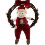 Ruhhy Kerstkrans Elf voor de Deur - Feestelijke Kerstde..., Ophalen of Verzenden, Nieuw