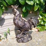 sculptuur, Proud Rooster - 29 cm - Gietijzer, Antiek en Kunst, Curiosa en Brocante