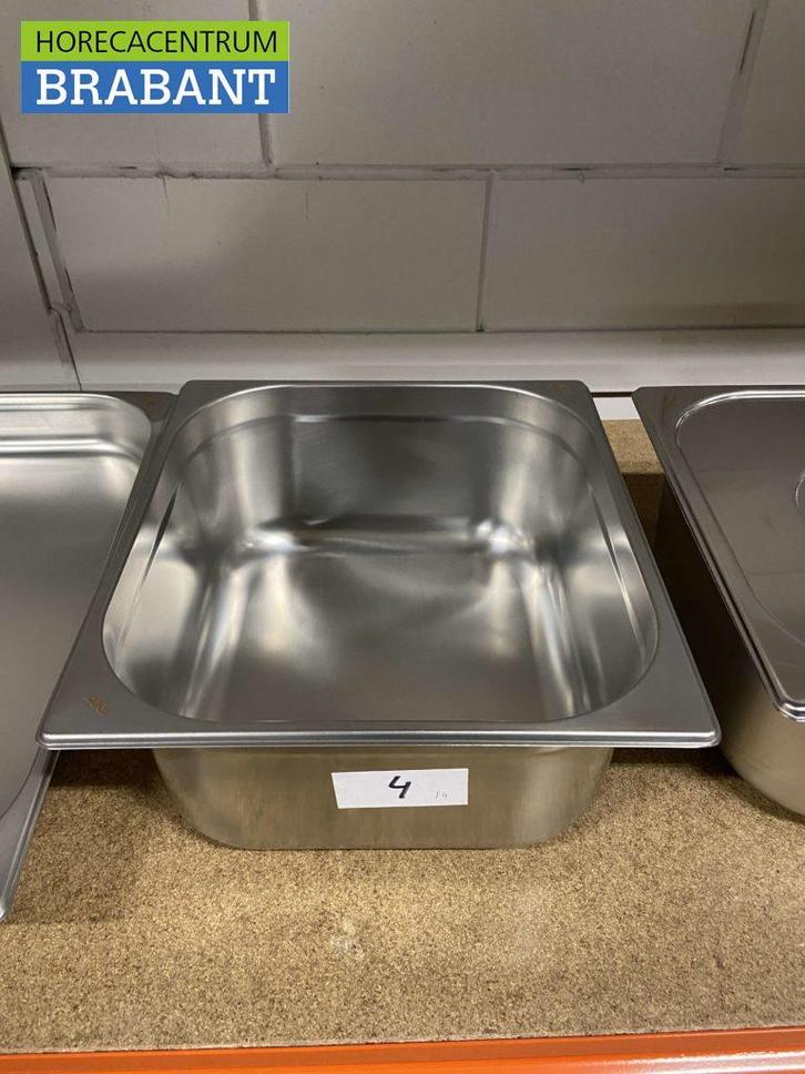 RVS Gastronorm bak GN bak 2/3 Diepte 150 mm Horeca, Zakelijke goederen, Horeca | Keukenapparatuur, Nieuw in verpakking, Ophalen of Verzenden