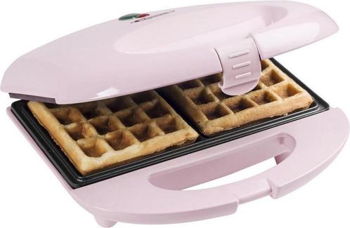 Bestron Wafelijzer voor 2 Brusselse wafels, Wafelmaker met, Witgoed en Apparatuur, Broodroosters, Verzenden