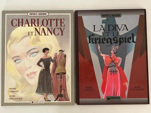 Charlotte et Nancy + La Diva et le Kriegspiel + dédicace +, Boeken, Stripboeken