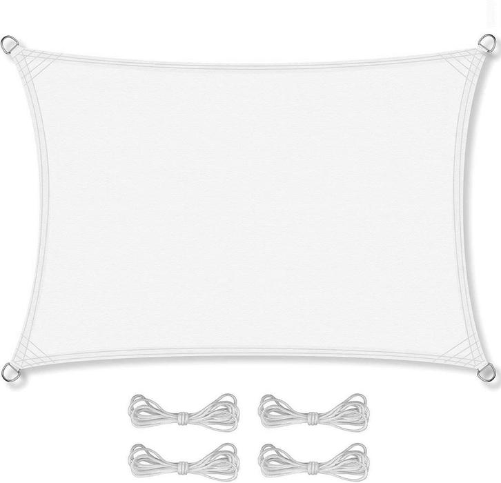 Rechthoekig Schaduwdoek 3x4 | Tweedekansje, Tuin en Terras, Schaduwdoeken, Nieuw, Ophalen of Verzenden