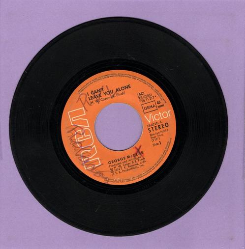 George McCrae – I Cant Leave You Alone / I Get Lifted ..., Cd's en Dvd's, Vinyl Singles, Verzenden