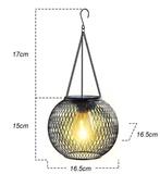 Solar LED Zonnelantaarn –Waterdicht, Warm Wit Licht en Senso, Huis en Inrichting, Verzenden, Nieuw