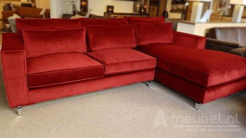 Loungebank Indijk - loungebanken - Oranje, Huis en Inrichting, Banken | Sofa's en Chaises Longues, Nieuw, Stof