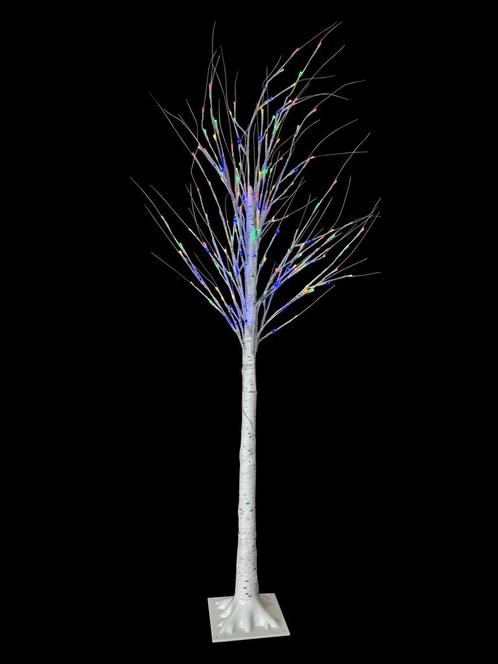 Kunstboom 180 cm – met verlichting 144 LED - 8 lichtstande, Diversen, Kerst, Nieuw, Ophalen of Verzenden