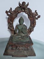 Bronzen beeld van Maitreya Boeddha - Nepal  (Zonder, Antiek en Kunst