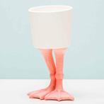 Bloempot met flamingopoten – Groot, Tuin en Terras, Bloempotten, Verzenden, Nieuw