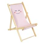 Kinder ligstoel strandstoel - verstelbaar in 3 standen - roz, Nieuw, Verzenden