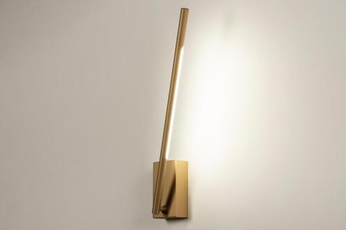 Rietveld Wandlampen - Goud - Metaal, Aluminium, Huis en Inrichting, Lampen | Wandlampen, Verzenden