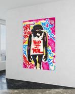 Outside313 - Banksy Ape - Keep it real, Antiek en Kunst