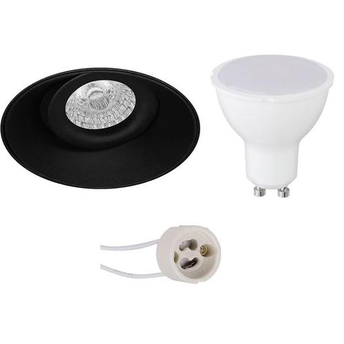 Voordeelset LED Spot Set - Pragmi Nivas Pro - GU10 Fitting -, Huis en Inrichting, Lampen | Spots, Plafondspot of Wandspot, Nieuw