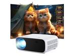 Nieuwe beamer, Full HD 1080p projector, WiFi Bluetooth mini, Verzenden, Zo goed als nieuw