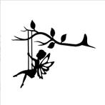 Elfje Boomprikker - Boomsteker Tuin Metaal Zwart - Silhouet, Verzamelen, Verzenden, Nieuw