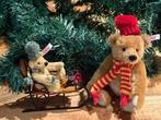 Steiff: Kerstslee set 2002, EAN 037979 - Teddybeer - 2020+ -