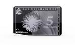 Niue - 100 gram Silvernote Muntbaar, Postzegels en Munten, Munten | Oceanië, Zilver, Losse munt, Verzenden