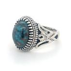 Zilver - Ring - Turquoise