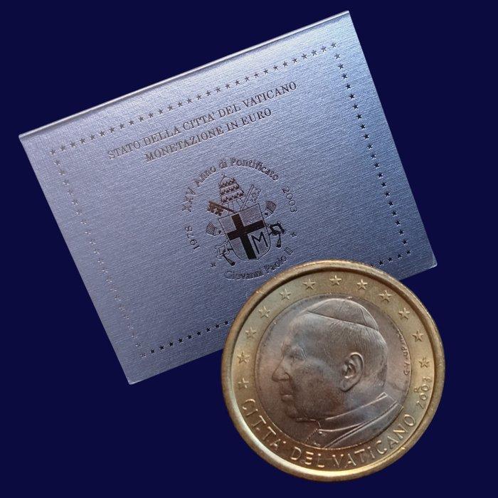Vaticaan. Year Set (BU) 2003 (Zonder Minimumprijs), Postzegels en Munten, Munten | Europa | Euromunten