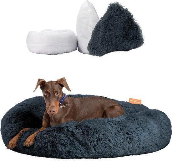 2dekans | Happysnoots Hondenmand Donut - 100cm - Extra Groot, Dieren en Toebehoren, Honden-accessoires, Zo goed als nieuw, Ophalen of Verzenden