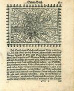 Stadsplattegrond van Leuven, Antiek en Kunst, Kunst | Etsen en Gravures