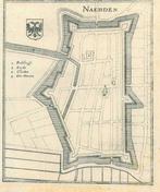 Stadsplattegrond van Naarden, Antiek en Kunst, Kunst | Etsen en Gravures