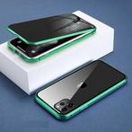 iPhone XR Magnetisch Privacy Hoesje met Tempered Glass -, Verzenden, Nieuw