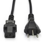 C13 kabel | Nedis | 2 meter (Zwitserland), Computers en Software, Pc- en Netwerkkabels, Verzenden, Nieuw