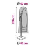Zweefparasolhoes | Perel | 260 x Ø 60/86 cm, Tuin en Terras, Tuinmeubel-accessoires, Verzenden, Nieuw
