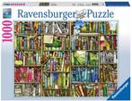 Bizarre Boekenkast Puzzel (1000 stukjes) | Ravensburger -, Hobby en Vrije tijd, Nieuw, Verzenden