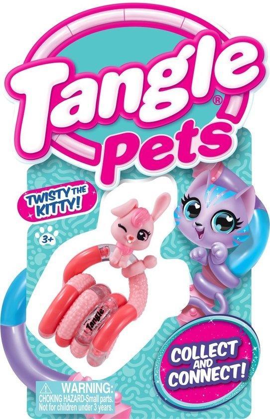 Tangle Jr. Pets - Bendy the Bunny - Fidget Toy, Kinderen en Baby's, Speelgoed | Overig, Ophalen of Verzenden