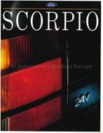 1991 FORD SCORPIO BROCHURE NEDERLANDS, Boeken, Auto's | Folders en Tijdschriften, Nieuw, Ford, Author