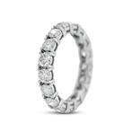 Zonder Minimumprijs - Ring - 14 karaat Witgoud - 3.26ct. tw., Nieuw