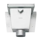 RHEINZINK Vergaarbak vierkant walsblank 80mm, Doe-het-zelf en Verbouw, Buizen en Afvoer, Ophalen of Verzenden, Nieuw