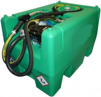 Benzine tank 220 liter mobiele met 12 Volt benzinepomp, Zakelijke goederen, Agrarisch | Werktuigen, Verzenden