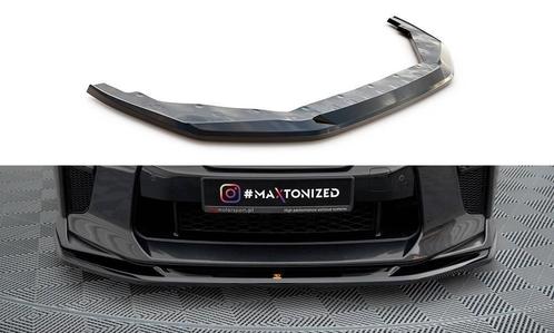 Voorspoiler V.1 Nissan GTR R35 17-22 Maxton Glans Zwart, Auto-onderdelen, Carrosserie en Plaatwerk, Ophalen of Verzenden