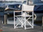 Regisseursstoel Victor aluminium met teak armleggers wit, Watersport en Boten, Verzenden, Nieuw