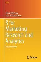 R For Marketing Research and Analytics 9783030143152, Boeken, Economie, Management en Marketing, Zo goed als nieuw, Verzenden